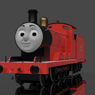 James The Red Engine wallpaper