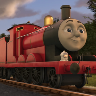 James The Red Engine wallpaper