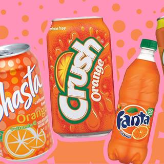 Fanta orange wallpaper