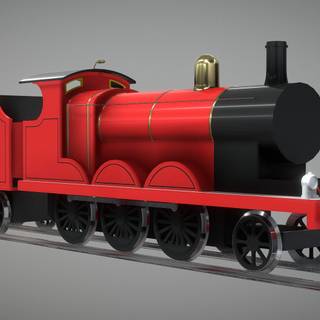 James The Red Engine wallpaper