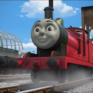 James The Red Engine wallpaper