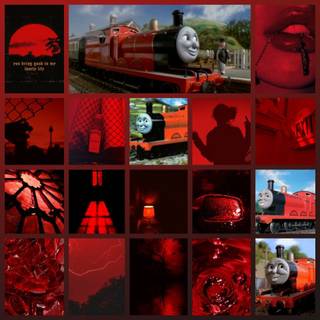 James The Red Engine wallpaper