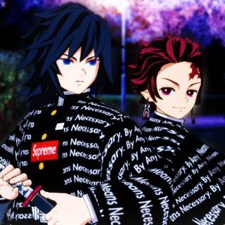 Drip Demon Slayer wallpaper