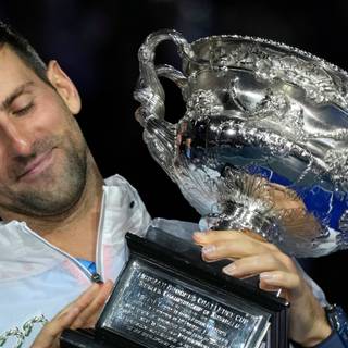 Novak Djokovic Australian Open 2023 Champion wallpaper