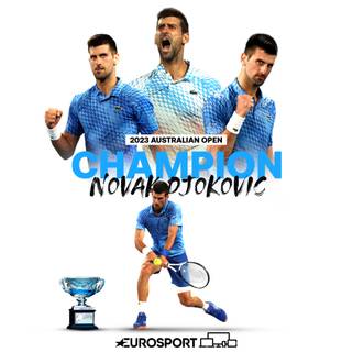 Novak Djokovic Australian Open 2023 Champion wallpaper