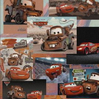 Pixar Cars aesthetics mobile wallpaper