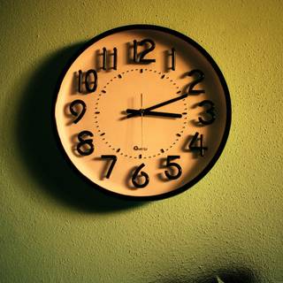 Analog clock wallpaper