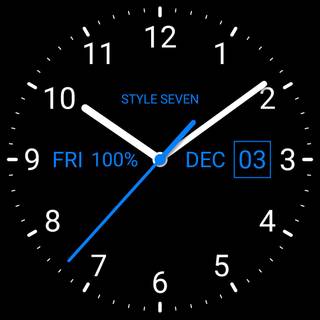 Analog clock wallpaper