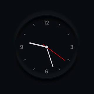 Analog clock wallpaper