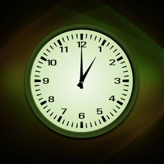 Analog clock wallpaper