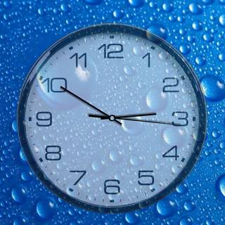 Analog clock wallpaper