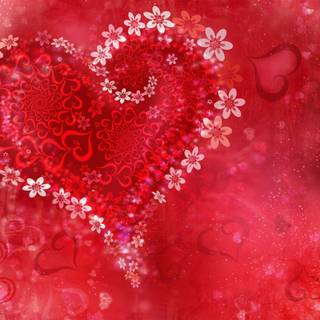 Valentines antique wallpaper