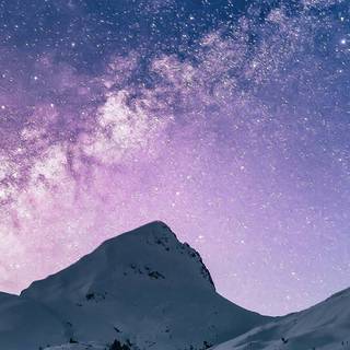 Amoled winter nature wallpaper