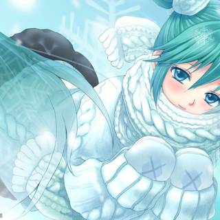 Winter anime manga wallpaper