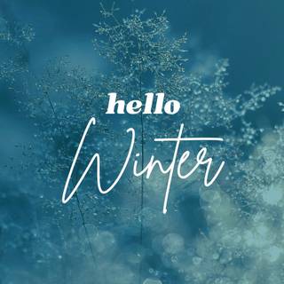 Hello winter phone wallpaper