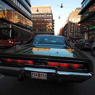 Dodge Charger 1969 4k wallpaper