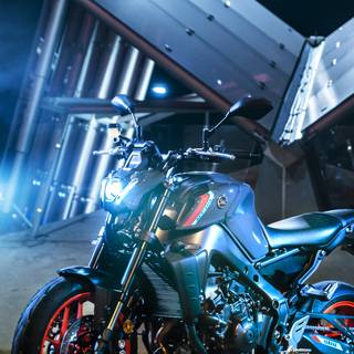 Yamaha MT 15 night wallpaper