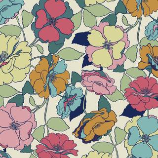 Spring boho wallpaper