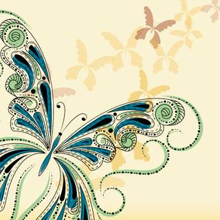 Spring boho wallpaper