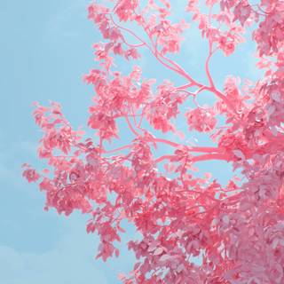 Digital spring art wallpaper