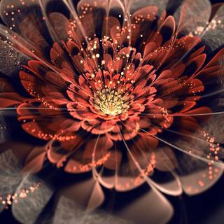 Digital spring art wallpaper