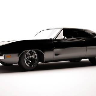 Black 1969 Dodge Charger R T wallpaper