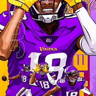 Justin Jefferson 2023 wallpaper