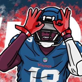 Justin Jefferson 2023 wallpaper