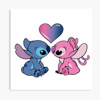 Stitch and Angel 2023 wallpaper
