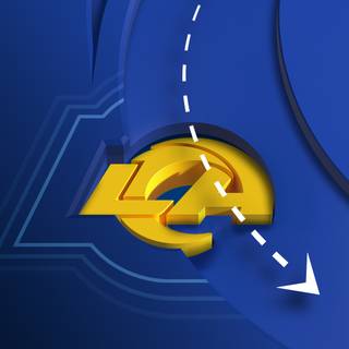 LA Rams logo 2023 wallpaper