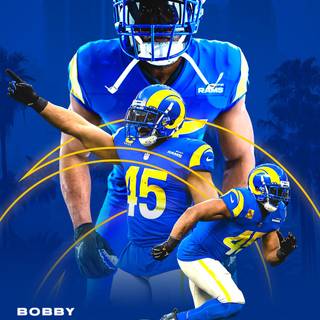 LA Rams logo 2023 wallpaper