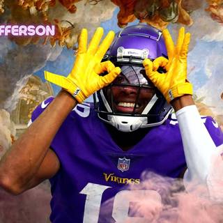 Justin Jefferson 2023 wallpaper