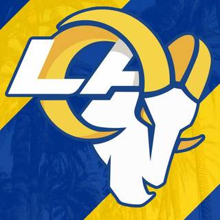 LA Rams logo 2023 wallpaper