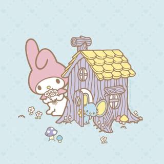 My Melody Valentine wallpaper