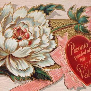 Antique Valentines wallpaper
