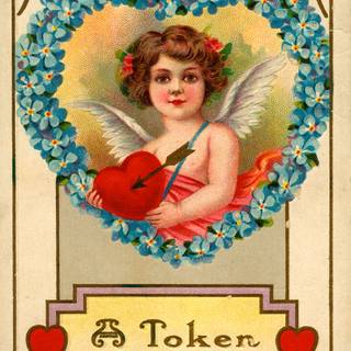 Antique Valentines wallpaper