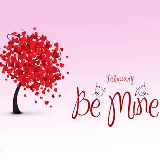 Valentines Day Be Mine wallpaper