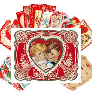Antique Valentines wallpaper