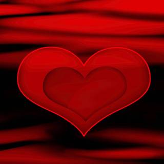 Black Valentines hearts wallpaper