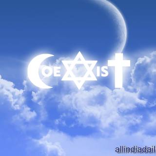 Hindu, Muslim, Christian wallpaper