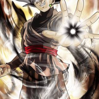 Goku Black manga phone wallpaper