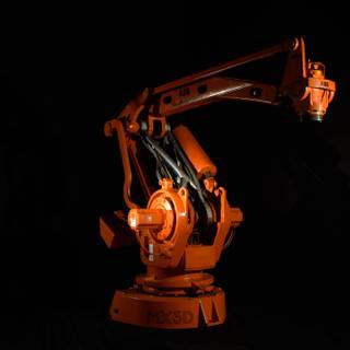 Industrial robot wallpaper