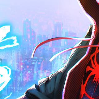 Miles Morales Leap of Faith wallpaper