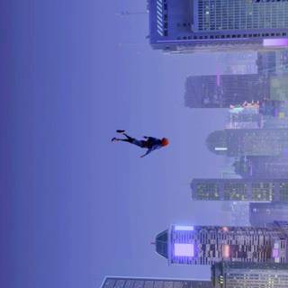 Miles Morales Leap of Faith wallpaper