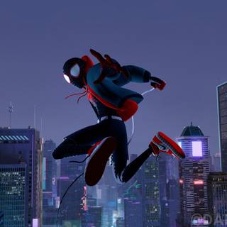 Miles Morales Leap of Faith wallpaper