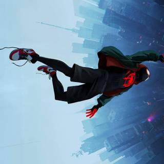 Miles Morales Leap of Faith wallpaper
