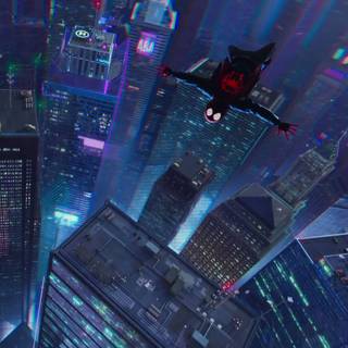 Miles Morales Leap of Faith wallpaper