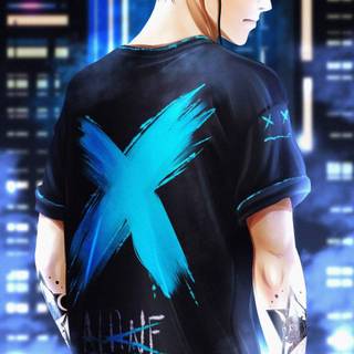 Anime boy with cap wallpaper