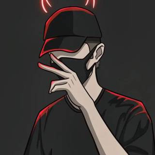 Anime boy with cap wallpaper