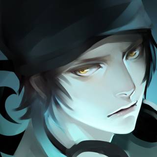 Anime boy with cap wallpaper